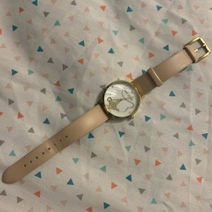 Kate Spade ♠️ You Wish Genie Lamp Tan Band Watch